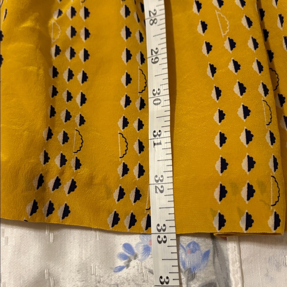 Lauren Moffatt Charming Yellow and Blue Dress - Picture 13 of 13